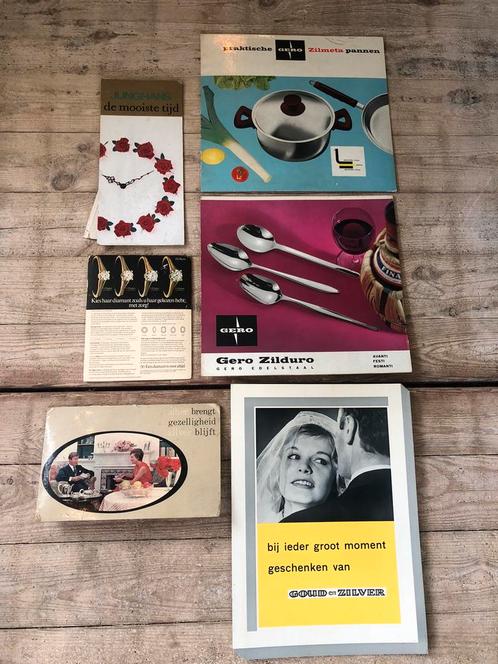 Reclame displays vintage karton zilver goud Junghans Gero, Verzamelen, Merken en Reclamevoorwerpen, Gebruikt, Reclamebord, Ophalen of Verzenden