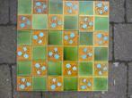 43 stuks antieke wandtegels 15x15cm jugendstil/art nouveau, Antiek en Kunst, Ophalen