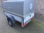 Gesloten aanhanger aanhangwagen bakwagen enkelasser, Auto diversen, Gebruikt
