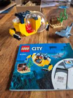 Lego City 60263 Onderzeeër - Compleet, Zonder Minifig, Gebruikt, Shop.lego.com/service, Lego, Aastvej 1, 7190 Billund, Denmark