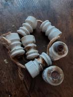 Oude isolatoren porselein, Ophalen of Verzenden