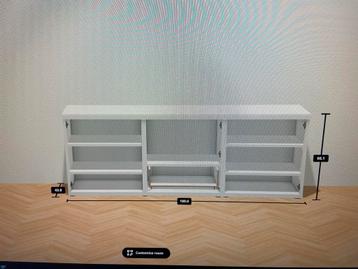 Ikea Besta kast - Grijs hoogglans, glasplaat - afbeelding 2