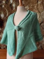 💖Prachtig 100% alpaca wollen schildpad stola, Kleding | Dames, Truien en Vesten, Ophalen of Verzenden, Zo goed als nieuw, Maat 42/44 (L)