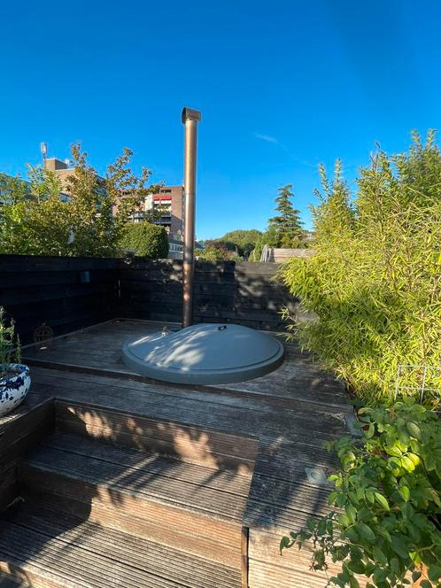Welltub inbouw 4 persoons hottub te koop, Tuin en Terras, Bubbelbaden en Hottubs, Zo goed als nieuw, Vast, Inbouw, Ophalen
