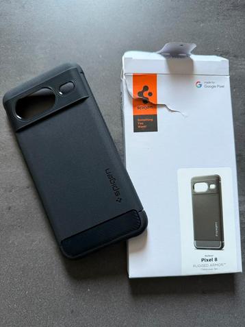 Spigen rugged armor Pixel 8, zwart, nieuw beschikbaar voor biedingen