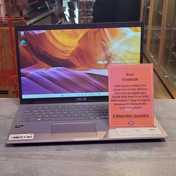 Asus Vivobook AMD Ryzen 5 3500U 8GB/512GB SSD Win 10 Home beschikbaar voor biedingen