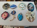 Vintage broche, Sieraden, Tassen en Uiterlijk, Broches, Ophalen, Zo goed als nieuw, Overige materialen