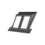 Velux dakkapel basic duo SK06 + 2x ggl sk06 2070, Overige materialen, Dakkapel, Nieuw, 75 tot 150 cm