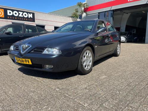 Alfa Romeo 166 2.5 V6 Sportronic leer navi weinig km, Auto's, Alfa Romeo, Te koop, ABS, Airbags, Airconditioning, Climate control
