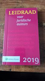 Leidraad voor juridische auteurs, Verzenden, Zo goed als nieuw