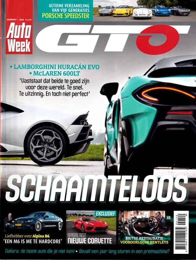 GTO 1 2020 : Porsche Speedster - BMW M2 - Porsche 718 Cayman, Boeken, Auto's | Folders en Tijdschriften, Gelezen, Algemeen, Ophalen of Verzenden