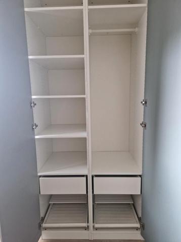 Ikea Pax kasten Reinsvoll Spiegel Grijsgroen 200x236 - afbeelding 5