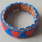 Vintage native kralenarmband., Overige kleuren, Kunststof of Plastic, Ophalen of Verzenden, Zo goed als nieuw