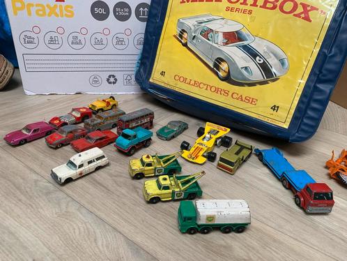 Matchbox Autootjes + Collector's Case - Vintage Speelgoed, Verzamelen, Speelgoed, Ophalen