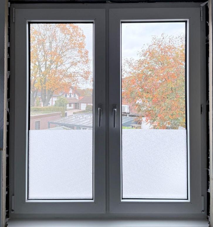 Kozijnen, kunststof met dubbelglas en Hor - izgs, Doe-het-zelf en Verbouw, Kozijnen en Schuifpuien, Gebruikt, Raamkozijn, Kunststof