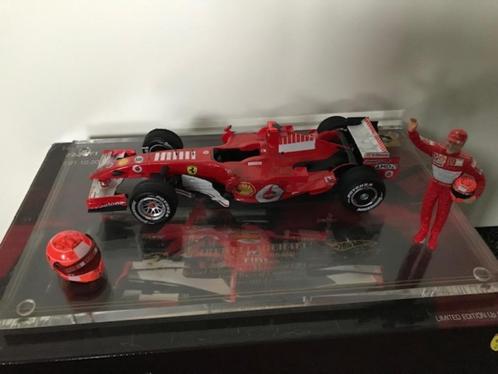 Schumacher Ferrari F248 1:18 GP Brazilie, Hobby en Vrije tijd, Modelauto's | 1:18, Zo goed als nieuw, Auto, Hot Wheels, Ophalen of Verzenden