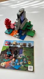 Lego Minecraft 21172 - Het verwoeste portaal, Ophalen of Verzenden, Zo goed als nieuw, Complete set, Lego