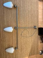 Moderne Hanglamp met 3 Lampen, Ophalen, Gebruikt, Glas, 75 cm of meer