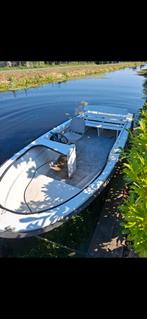 Te koop, polyester boot als opknapper (zonder motor), Watersport en Boten, Ophalen, Gebruikt, Overige typen, Motorboot
