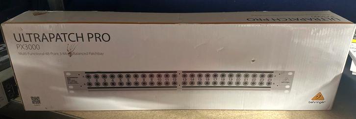 Behringer Ultratch Pro PX3000 Patchbay, Muziek en Instrumenten, Mengpanelen, Nieuw, 20 kanalen of meer, Microfooningang, Ophalen of Verzenden