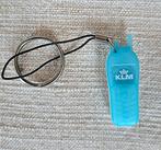 Vintage KLM sleutelhangertje in de vorm van een portofoon, Verzamelen, Luchtvaart en Vliegtuigspotten, Ophalen of Verzenden, Overige typen