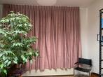 Verduisterend gordijn zalm rosé 390x260, Ophalen, Zo goed als nieuw, Overige kleuren, 200 cm of meer