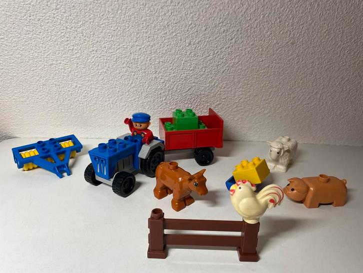 Duplo Vintage Boer met boerderijdieren, Kinderen en Baby's, Speelgoed | Duplo en Lego, Gebruikt, Duplo, Complete set, Ophalen of Verzenden