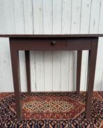 Houten tafeltje bureautje, Ophalen