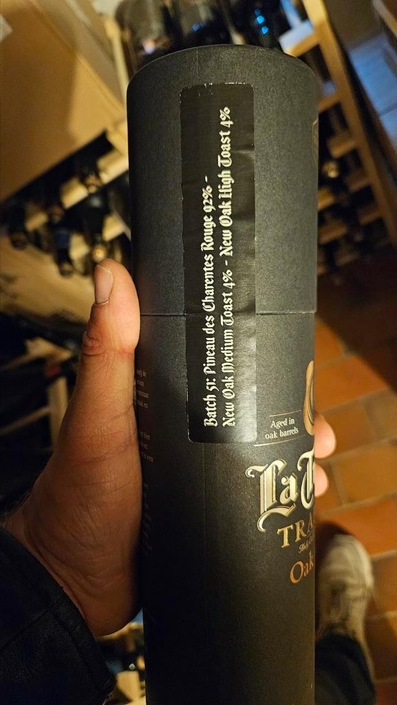 LaTrappe Oak Aged Batch 51, Verzamelen, Biermerken, Zo goed als nieuw, Flesje(s), Overige merken, Ophalen of Verzenden