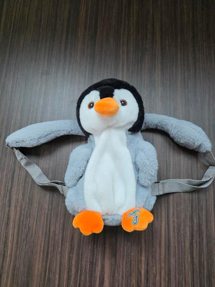 Nieuwe rugzak knuffel pinguïn merk Flappers, Kinderen en Baby's, Kindermode-accessoires, Nieuw, Ophalen of Verzenden