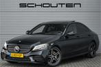 Mercedes-Benz C-Klasse 180 AMG Night Pano Distronic Leder 18, Auto's, Automaat, Zwart, Sedan, C-Klasse