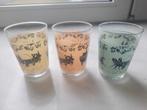 3 leuke glaasjes, Ophalen of Verzenden, Zo goed als nieuw, Borrel- of Shotglas