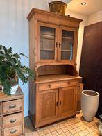 Een echte antieke grenen buffetkast in originele staat, Ophalen, Gebruikt, 100 tot 150 cm, Met lade(s)