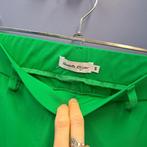 Flared broek Nicolette Kluijver mt S Groen met lef nr 49511, ., Nicolette Kluijver, Zo goed als nieuw, Maat 36 (S)
