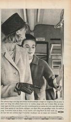 Retro reclame 1963 NS trein vergeet je zorgen, Verzamelen, Verzenden, Overige typen