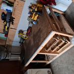 Grote werkbank hout, Ophalen
