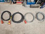 400 volt rubber kabel en grondkabel, Ophalen of Verzenden, Zo goed als nieuw, Kabel of Snoer