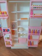 Barbie Mattel Fun fridge 1992, met inhoud, Ophalen of Verzenden, Zo goed als nieuw, Toebehoren