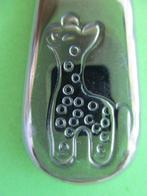 (KB5036) Kinderbestek Giraffe mes, Ophalen of Verzenden, Gebruikt