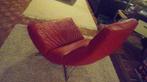 fraaie draaifauteuil Sijben leder, Huis en Inrichting, Ophalen, Gebruikt, Design, 75 tot 100 cm