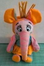 olifant Heffalump 22cm Winnie the Poeh Disney     nr3, Ophalen, Winnie de Poeh of vrienden, Zo goed als nieuw, Knuffel