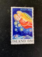 1983 ijsland kerst, Postzegels en Munten, Postzegels | Europa | Scandinavië, Verzenden, IJsland, Gestempeld