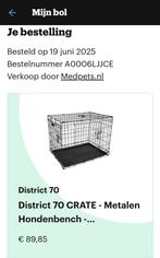 Bench, inclusief benchmat en hoes, Dieren en Toebehoren, Hondenbenches, Ophalen, Zo goed als nieuw