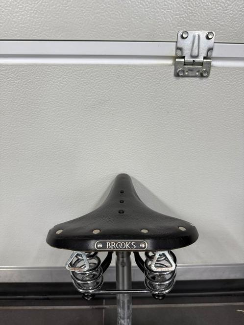 Brooks B66 lederen fietszadel, Fietsen en Brommers, Fietsonderdelen, Zo goed als nieuw, Algemeen, Zadel, Ophalen
