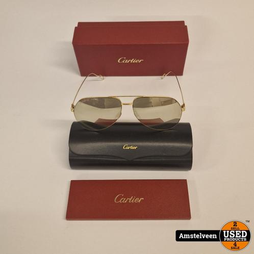 Cartier Premiere CRESP00015 62-14-140 Zonnebril | Nette Staa, Sieraden, Tassen en Uiterlijk, Zonnebrillen en Brillen | Heren, Gebruikt