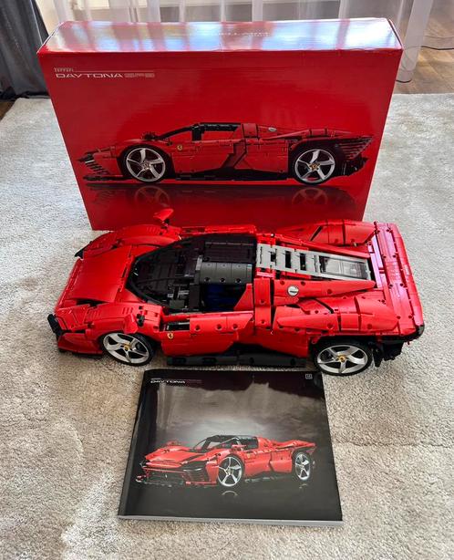 Compleet LEGO Technic Ferrari Daytona SP3 (42143), 3778 st, Kinderen en Baby's, Speelgoed | Duplo en Lego, Ophalen of Verzenden