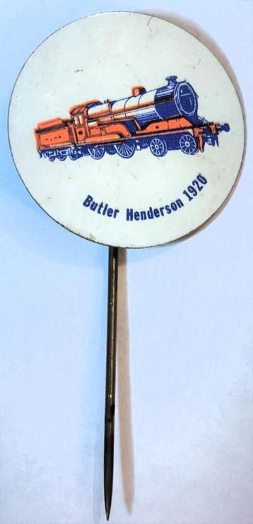 Speld van de Butler Henderson uit 1920 beschikbaar voor biedingen