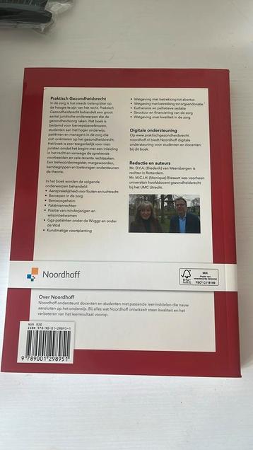 M.C.I.H. Biesaart - Praktisch Gezondheidsrecht beschikbaar voor biedingen