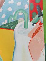 Reinier Lucassen offset prent uit 1968, Antiek en Kunst, Verzenden