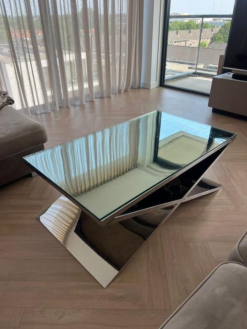 Eichholtz salontafel, Huis en Inrichting, Tafels | Salontafels, Gebruikt, Minder dan 50 cm, 50 tot 100 cm, 100 tot 150 cm, Rechthoekig
